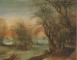 Denys Van Alsloot Winter Landscape (mk05) Germany oil painting art